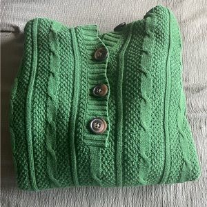 Cable Knit Hooded Sweater